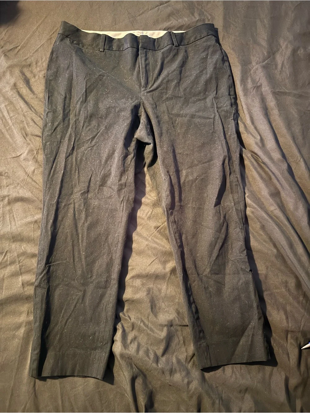 crown & ivy Black women’s Dress Pants - Modern Straight Leg